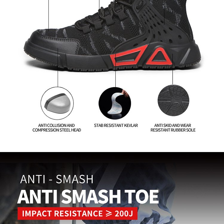 Men's Safety Work Shoes Image 6