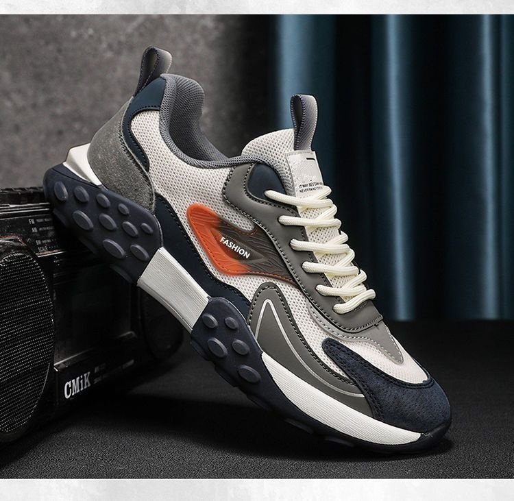 Men's Comfortable Low-Cut Casual Sneakers Image 7