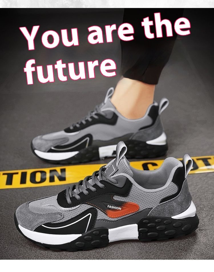 Men's Comfortable Low-Cut Casual Sneakers Image 13