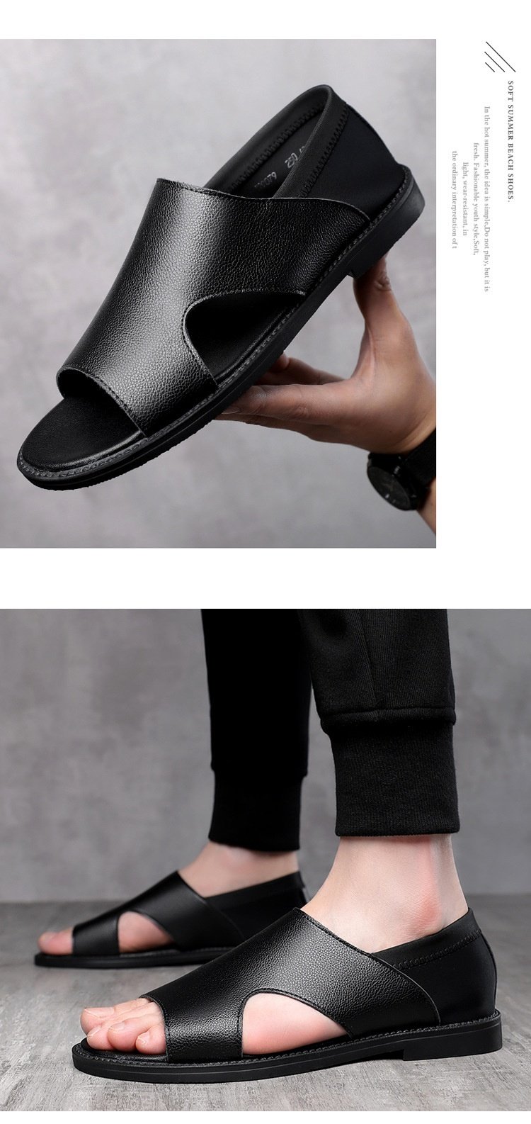 Men's Casual Summer Beach Sandals 1