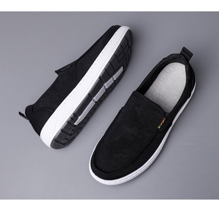 Men's Fashionable Breathable Canvas Shoes - Image 3