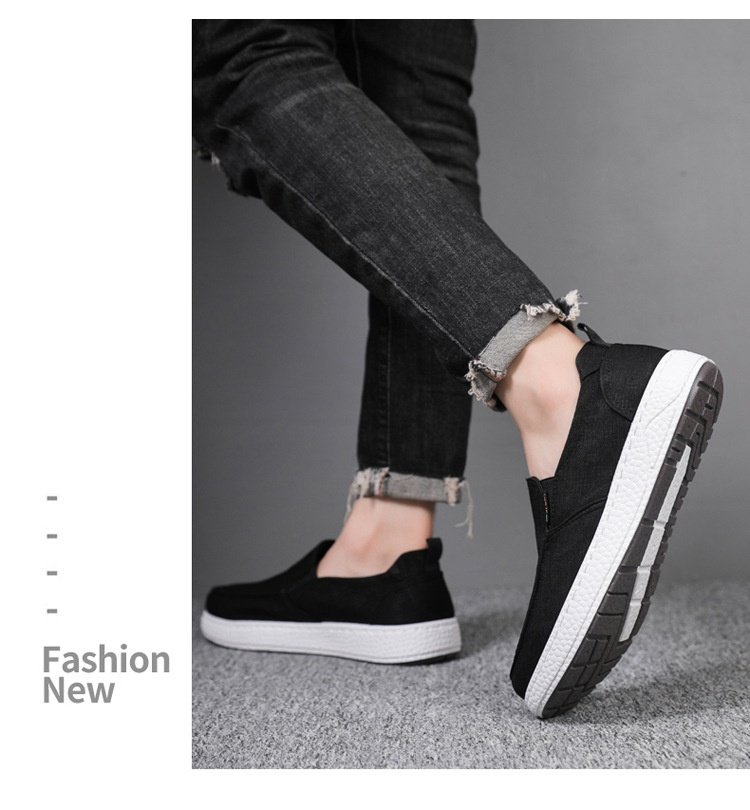 Men's Fashionable Breathable Canvas Shoes - Image 6