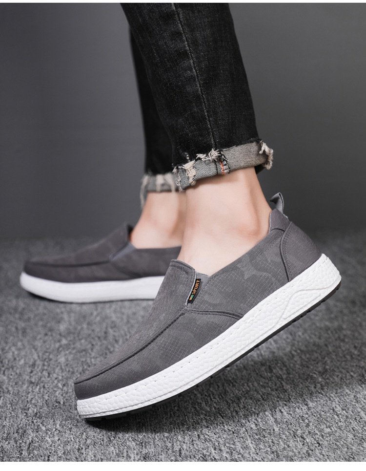 Men's Fashionable Breathable Canvas Shoes - Image 16