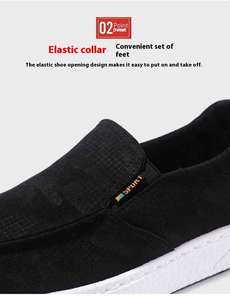 Men's Fashionable Breathable Canvas Shoes - Image 23