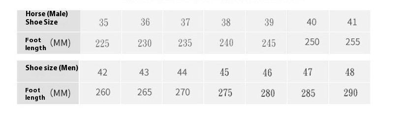 Men's Plus Size Casual Shoes - Black